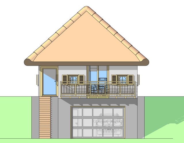 Typ A / Ansicht S&uuml;d