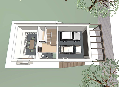 Wohnhaus Typ A Untergeschoss