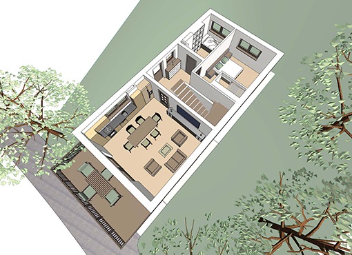 Wohnhaus Typ A Erdgeschoss