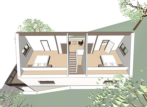 Wohnhaus Typ A Obergeschoss