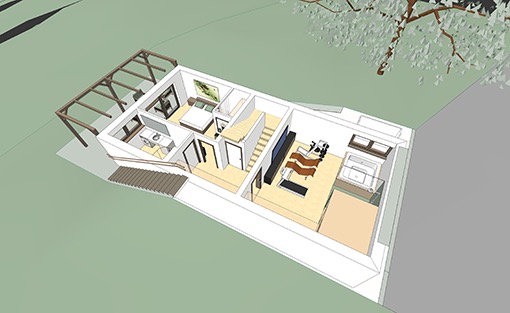 Wohnhaus Typ B Untergeschoss