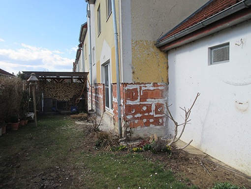 15. 03. 2021 Haus 1 / alter W&auml;rmeschutz wird abgebrochen 
