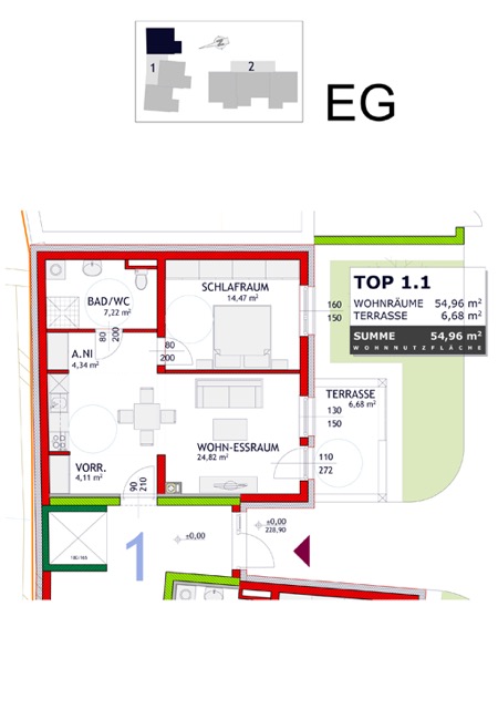 TOP 1.1 / Erdgeschoss