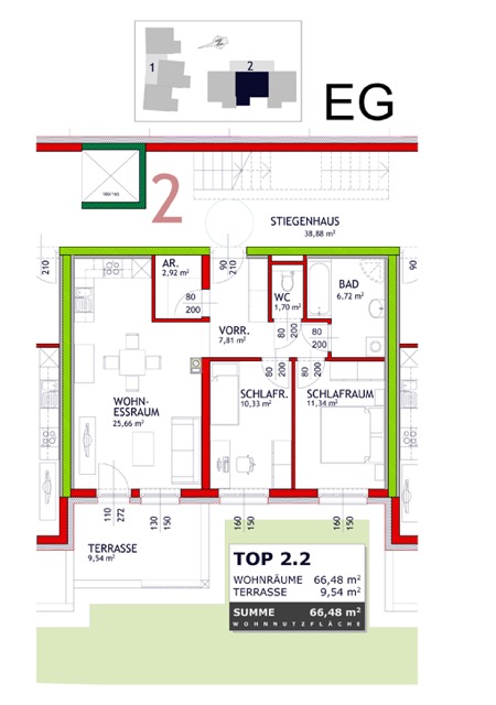 TOP 2.2 / Erdgeschoss
