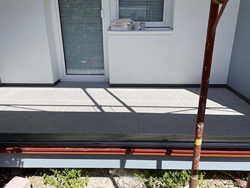 25. 07. 2022 Stiege 18 / Terrasse