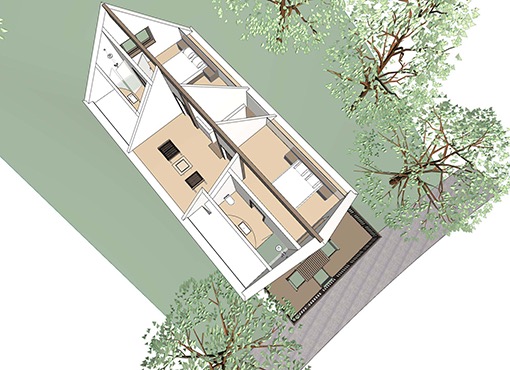 Haus Typ A / Obergeschoss