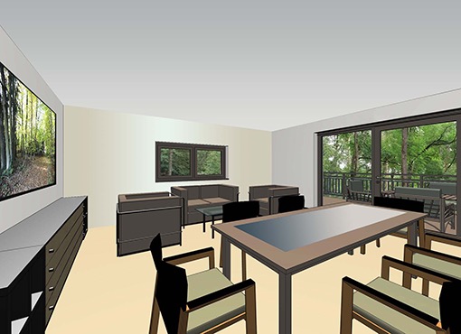 Haus Typ A / Wohnraum